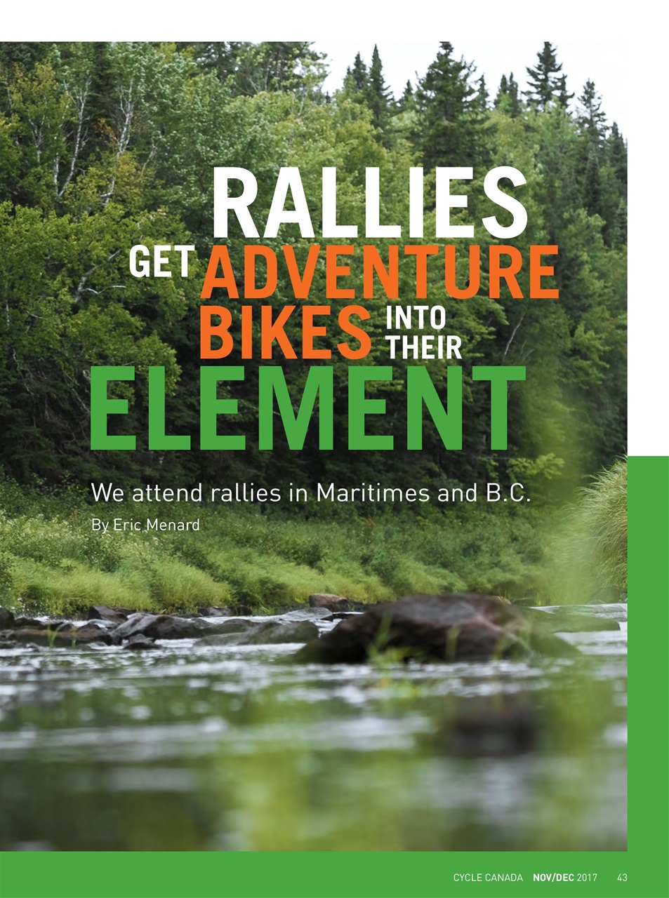 Cycle Canada Preview Pages