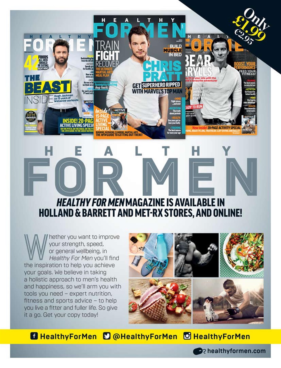 Healthy Magazine Preview Pages