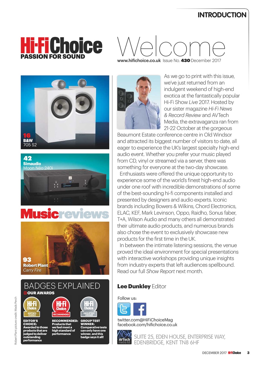 Hi-Fi Choice Preview Pages