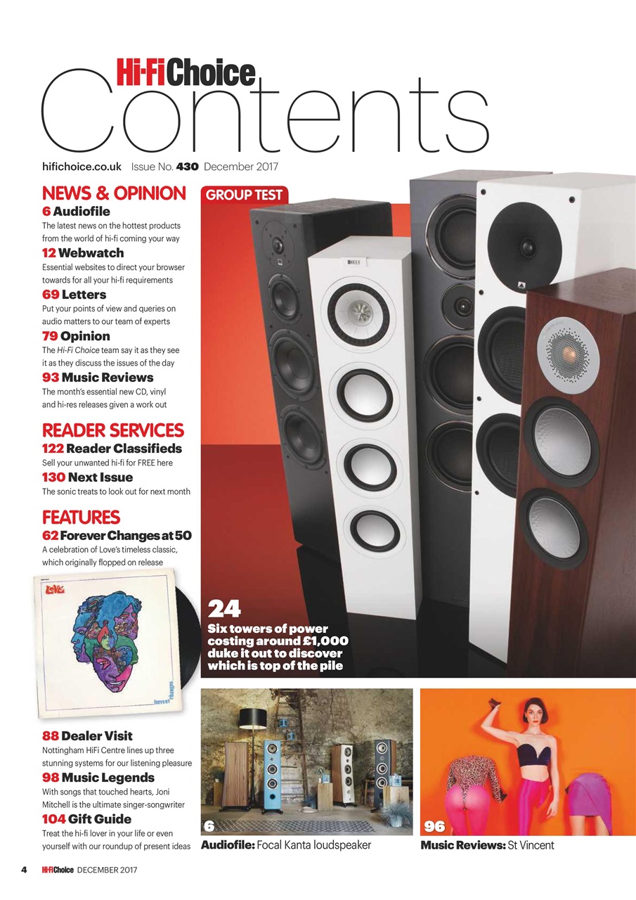 Hi-Fi Choice Preview Pages