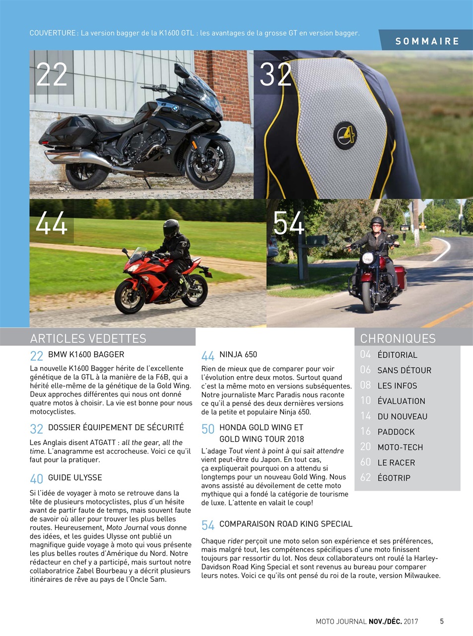 Moto Journal Preview Pages