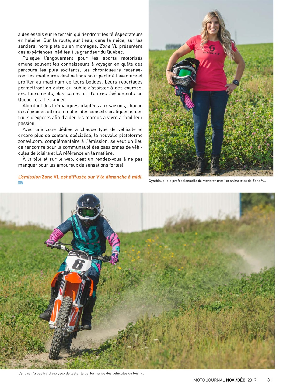 Moto Journal Preview Pages