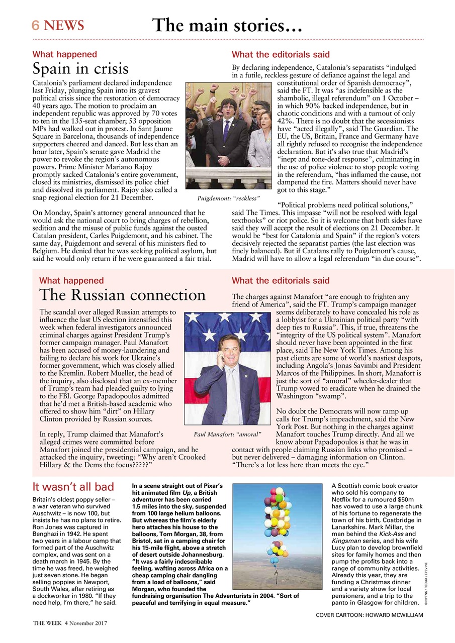 The Week Preview Pages