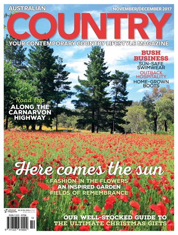 Australian Country issue Issue#20.6 Nov/Dec 2017