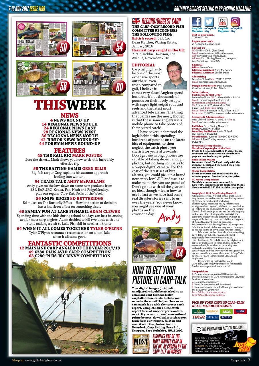 Carp-Talk Preview Pages