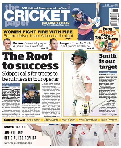 The Cricket Paper issue 3rd November 2017