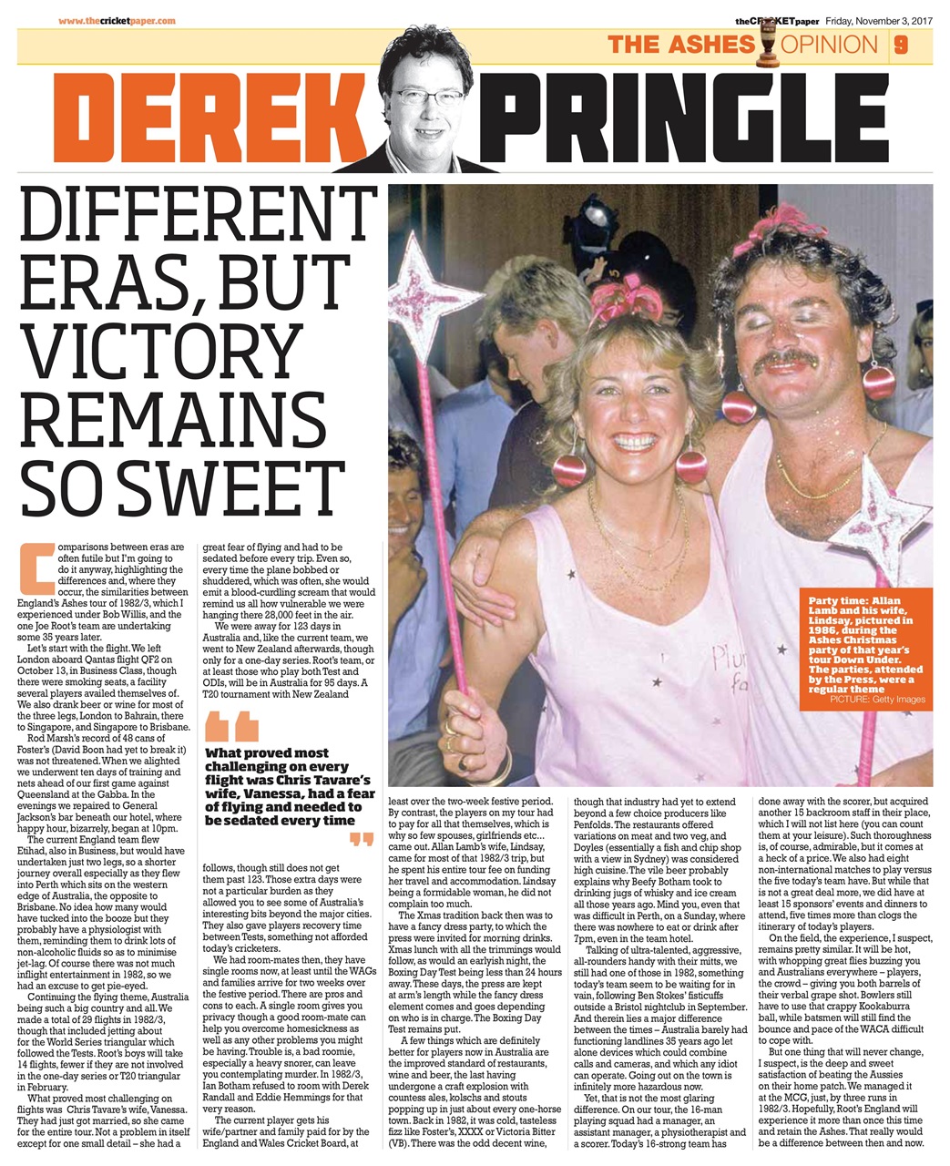 The Cricket Paper Preview Pages