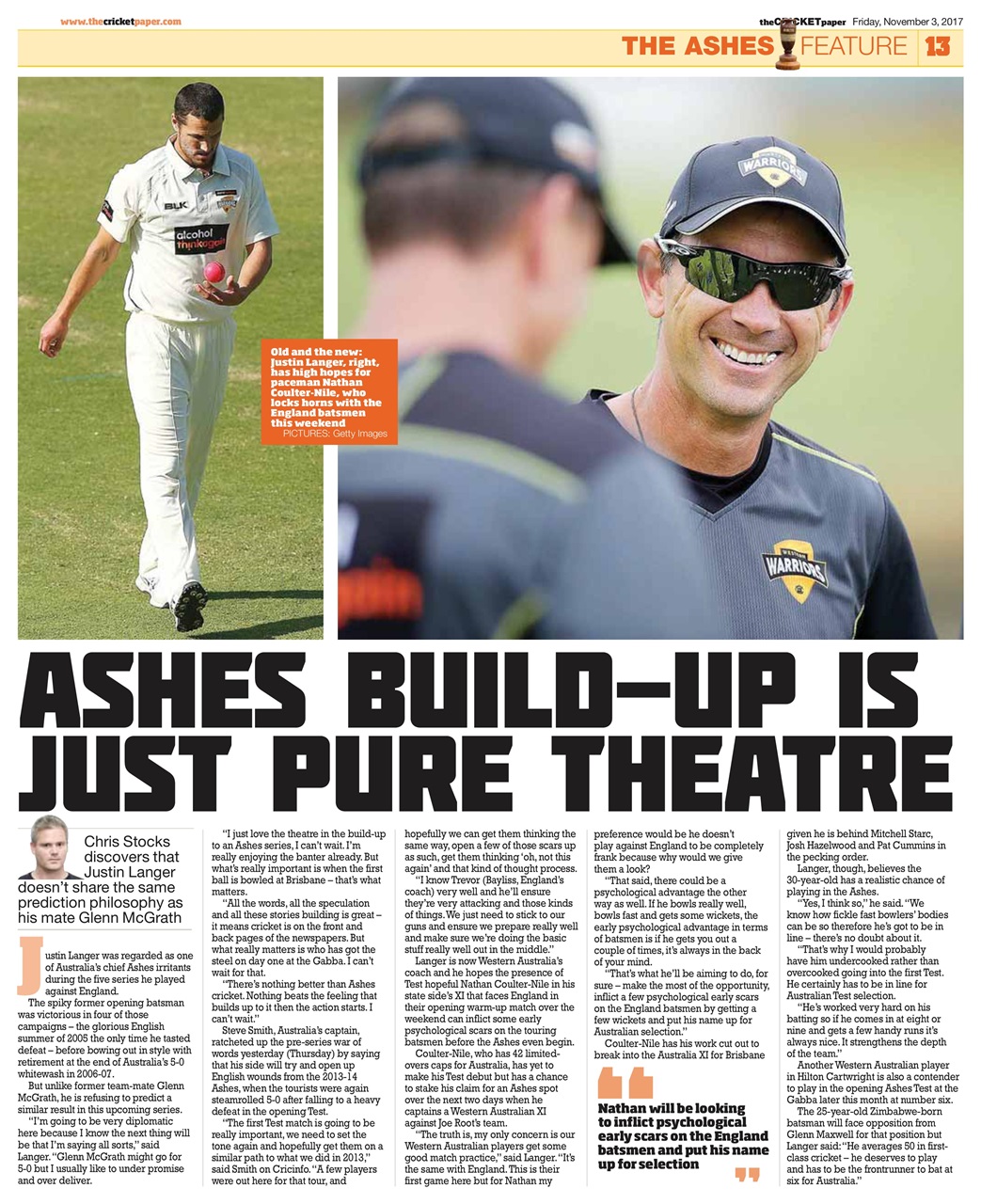 The Cricket Paper Preview Pages