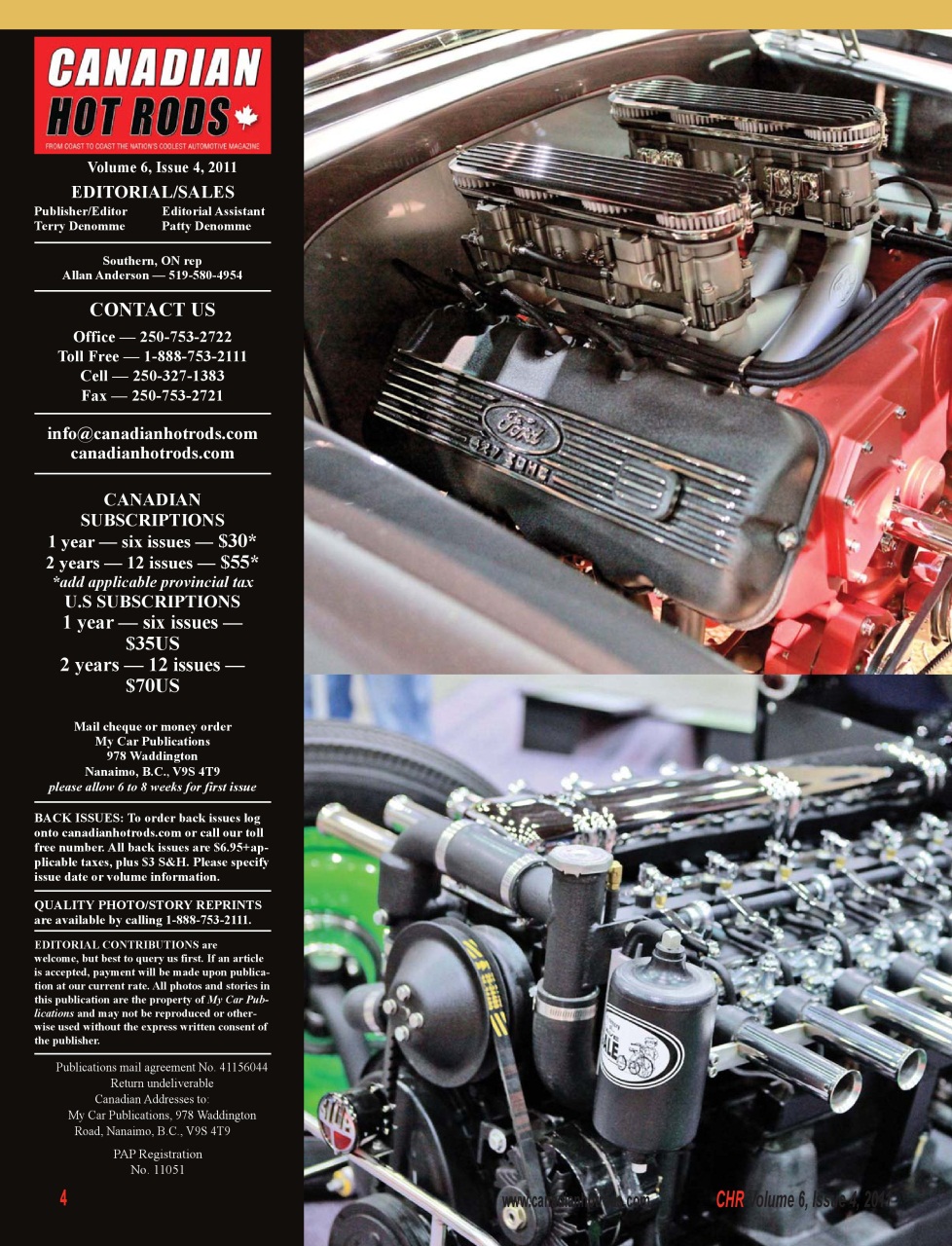 Canadian Hot Rods Preview Pages