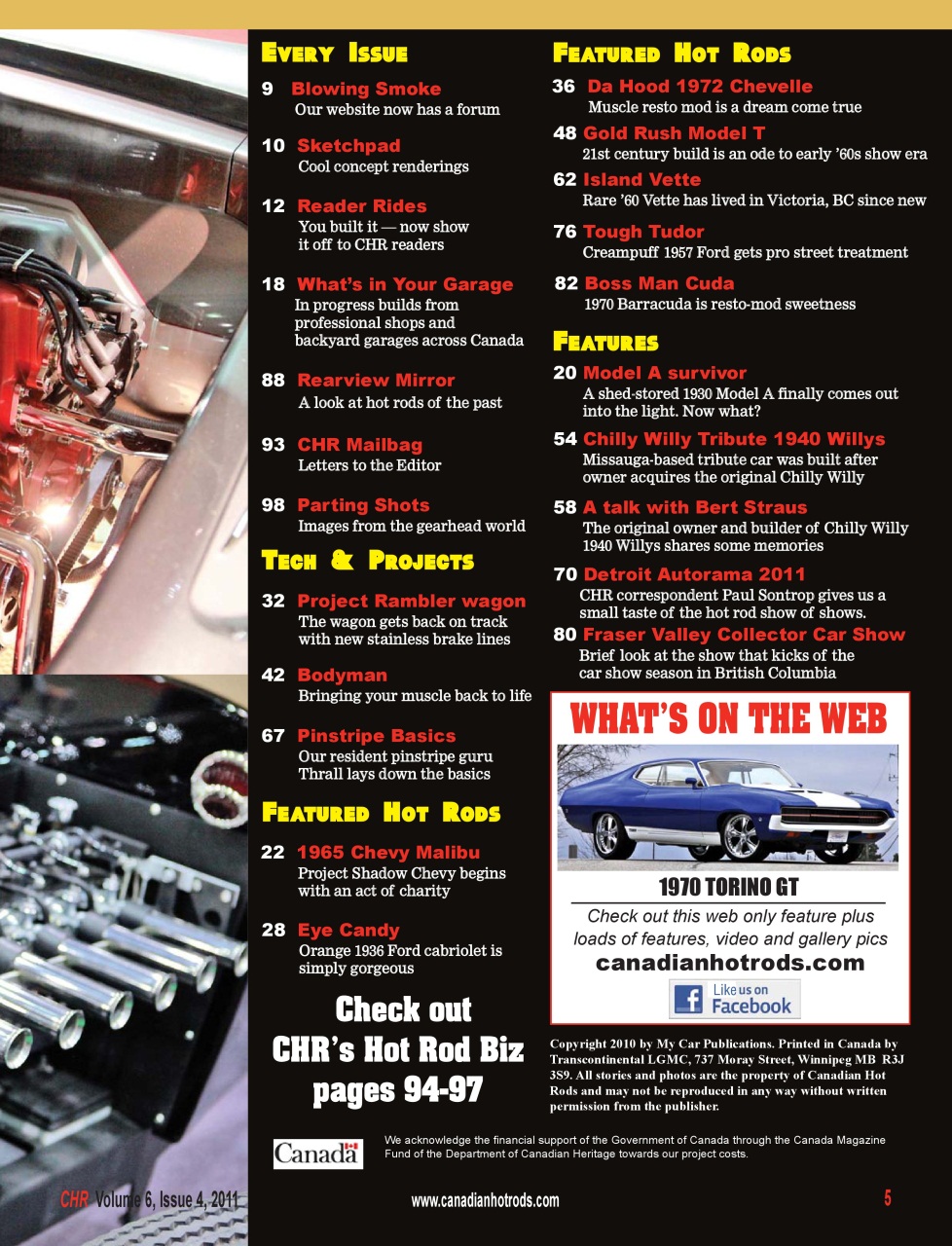 Canadian Hot Rods Preview Pages