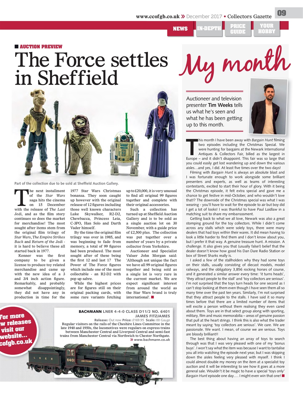 Collectors Gazette Preview Pages