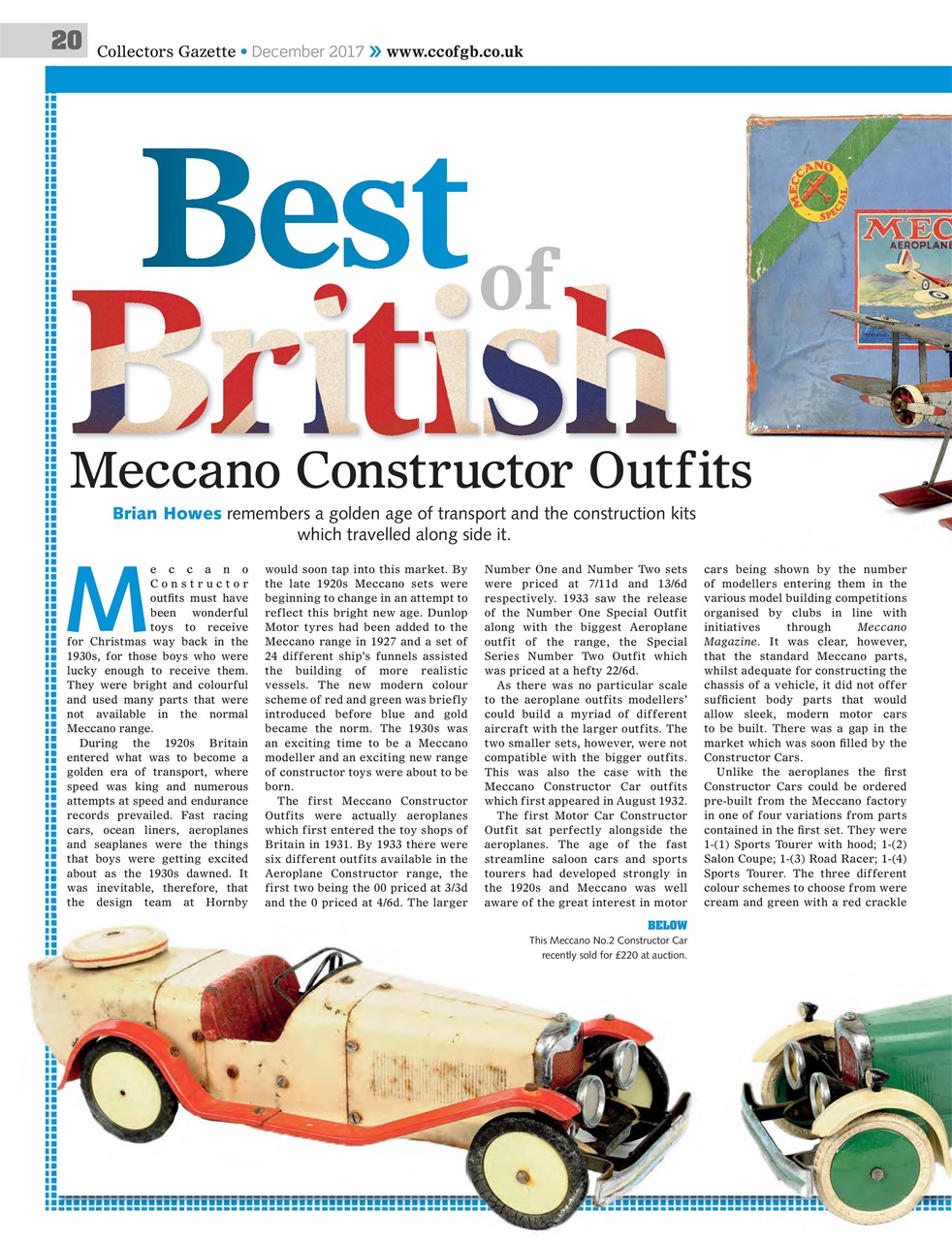 Collectors Gazette Preview Pages