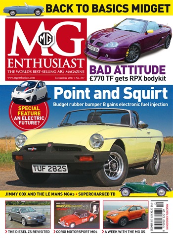 MG Enthusiast issue December 2017