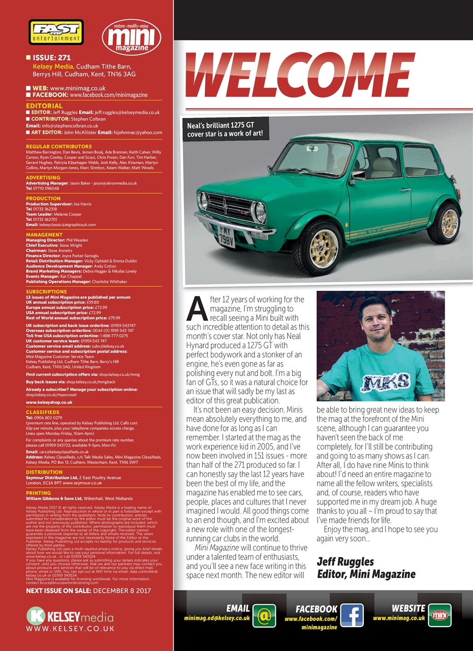 Mini Magazine Preview Pages