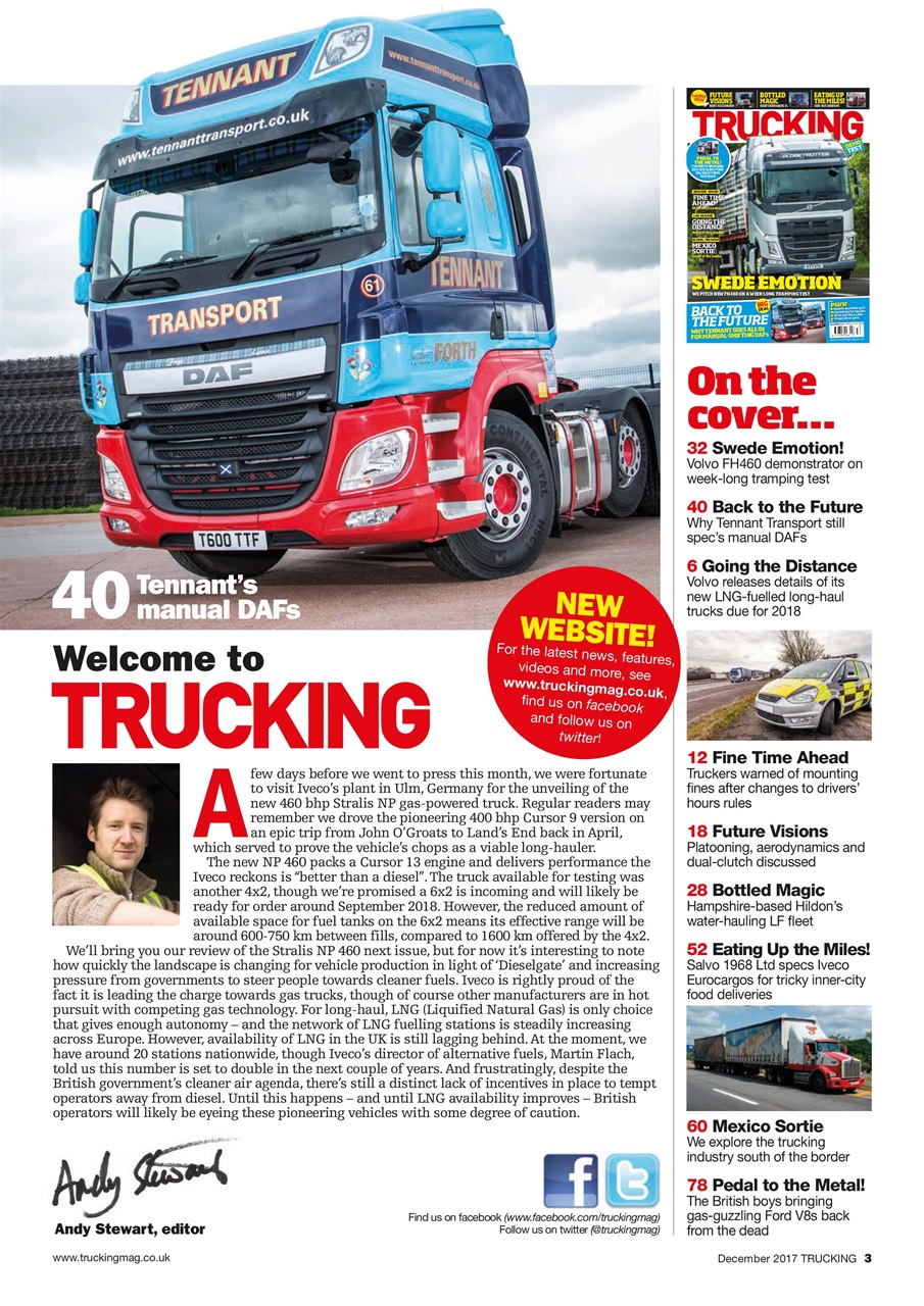 Trucking Magazine Preview Pages