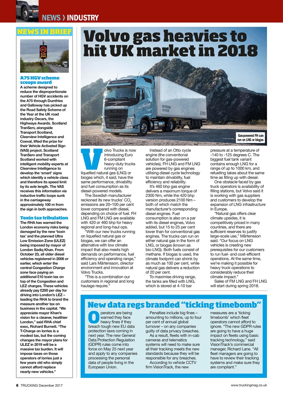 Trucking Magazine Preview Pages