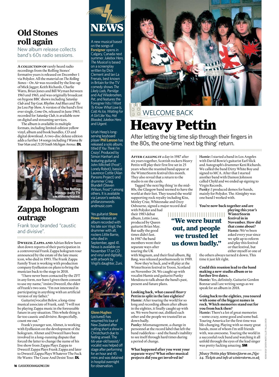 Classic Rock Preview Pages