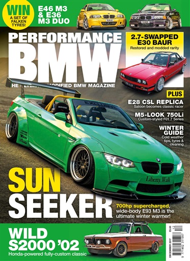 Performance BMW issue 
