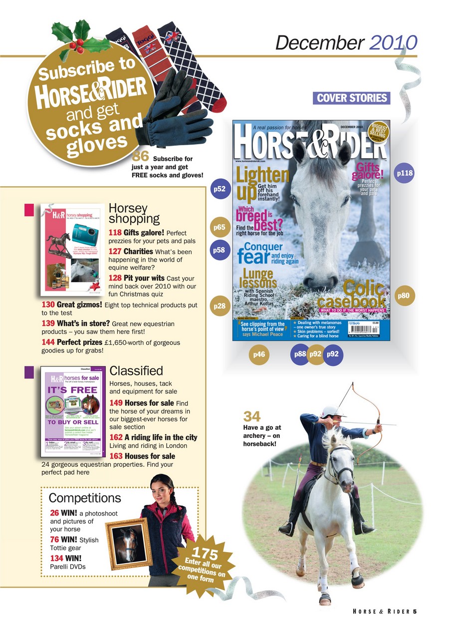 Horse&Rider Magazine - UK equestrian magazine for Horse and Rider Preview Pages