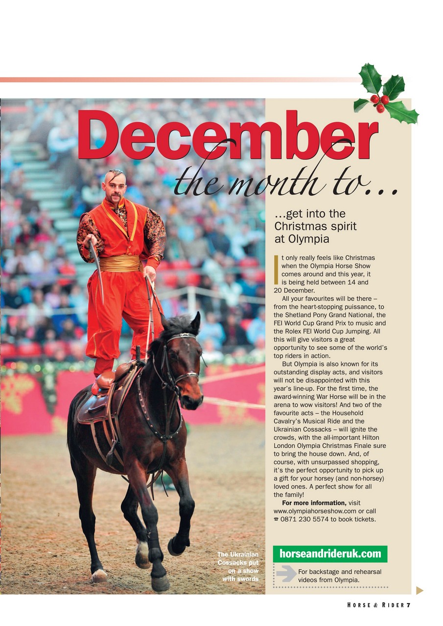 Horse&Rider Magazine - UK equestrian magazine for Horse and Rider Preview Pages