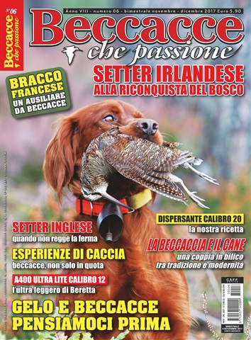 BECCACCE CHE PASSIONE issue Nov-Dic 2017