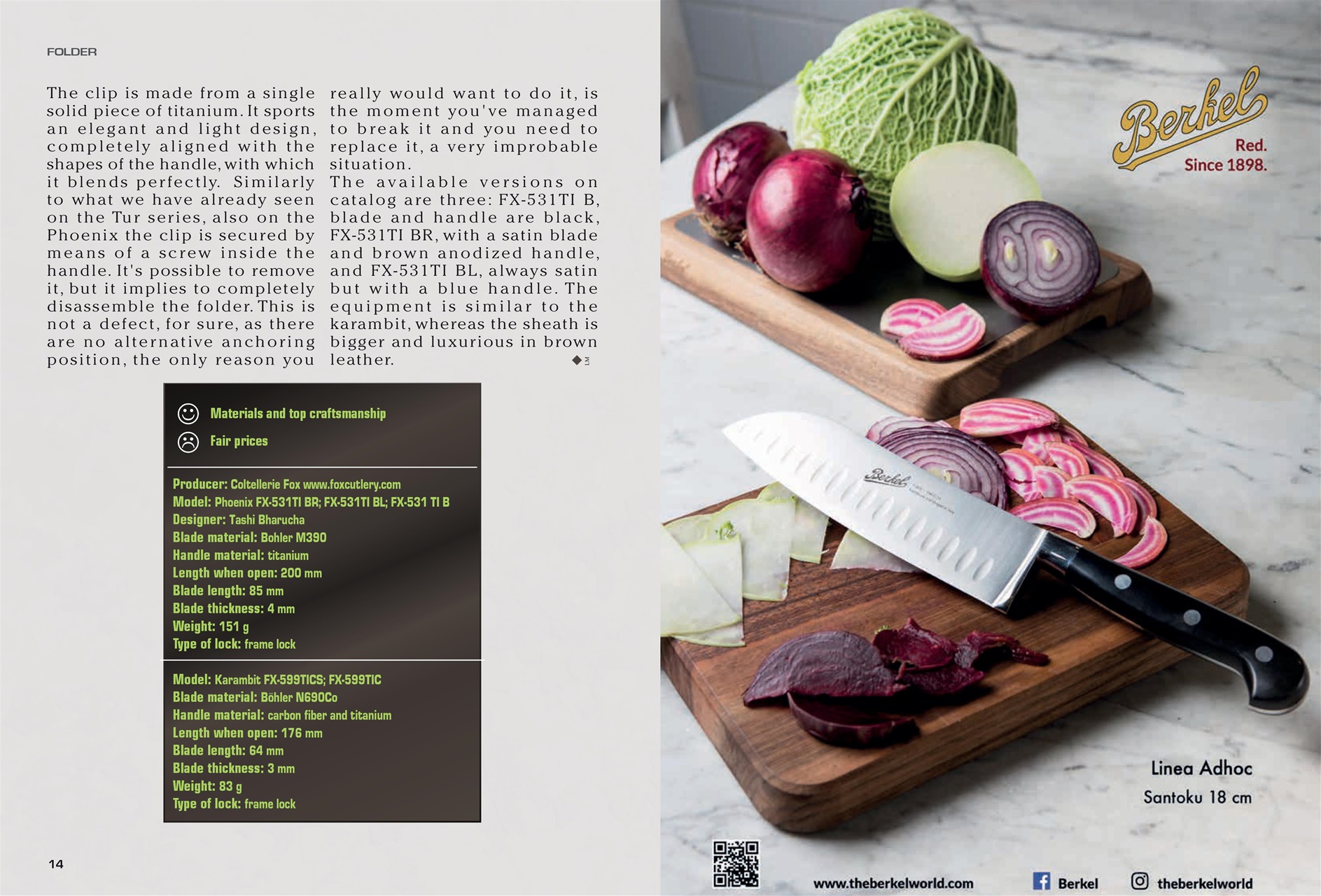 KNIVES INTERNATIONAL Preview Pages