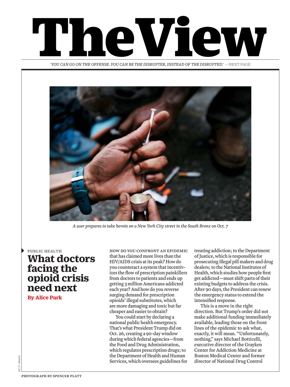 TIME Magazine Europe Preview Pages