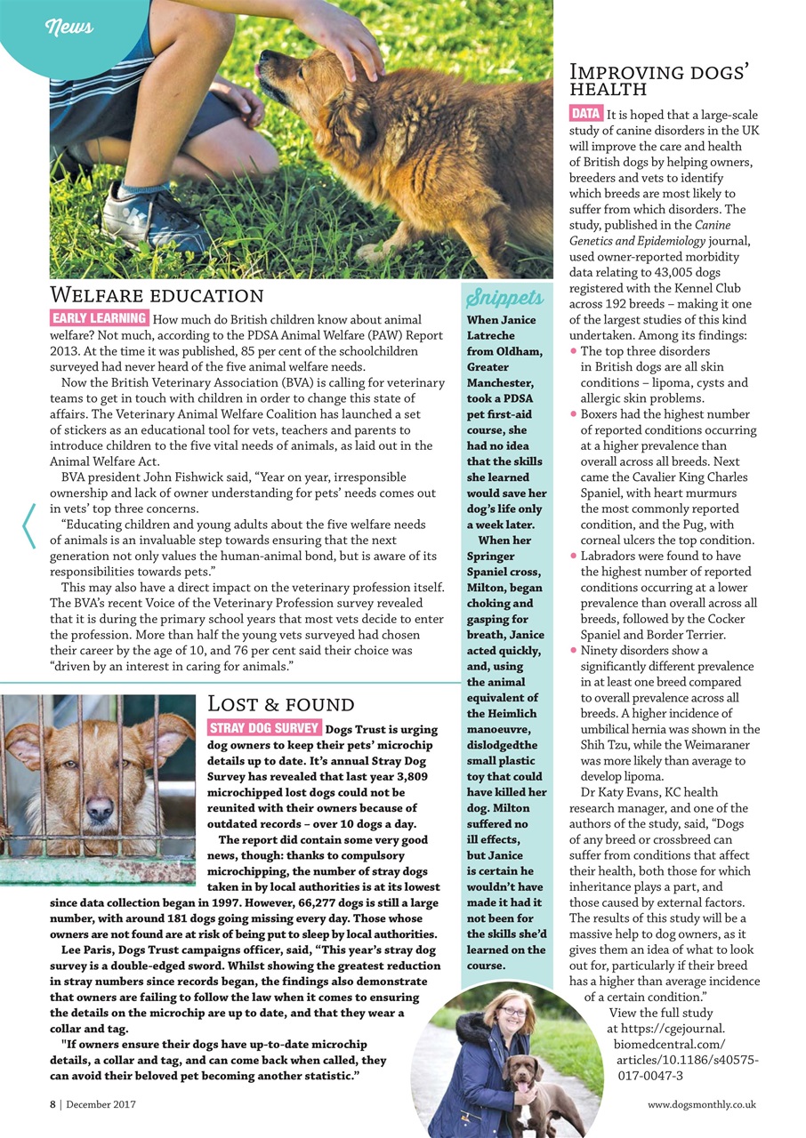 Dogs Monthly Preview Pages
