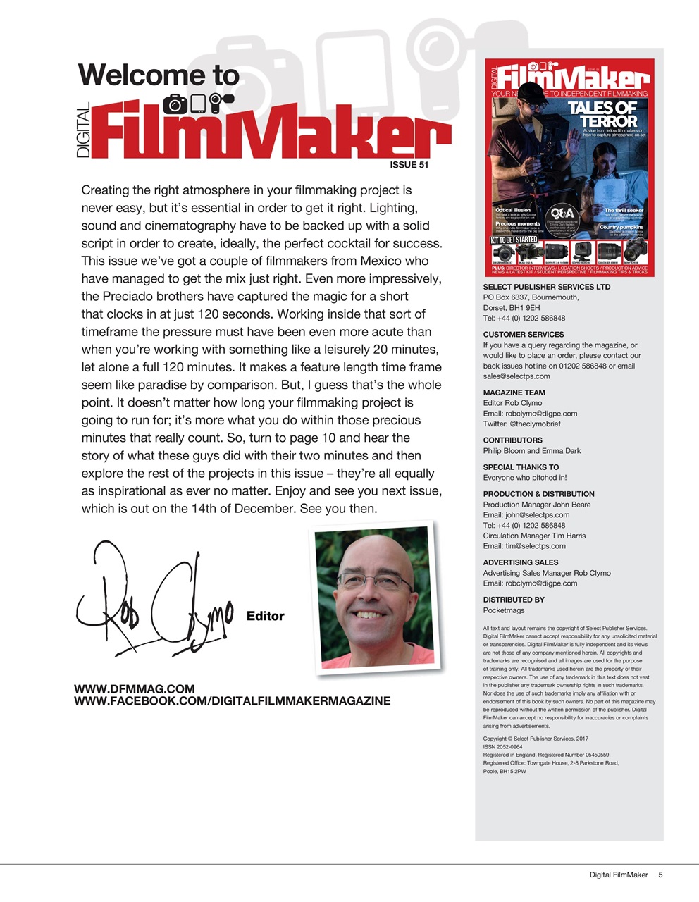 Digital FilmMaker Preview Pages