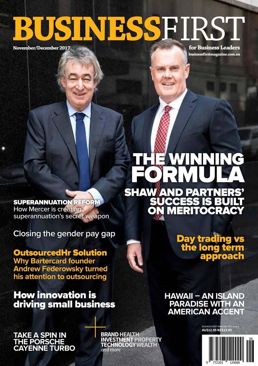 Business First Magazine Preview Pages