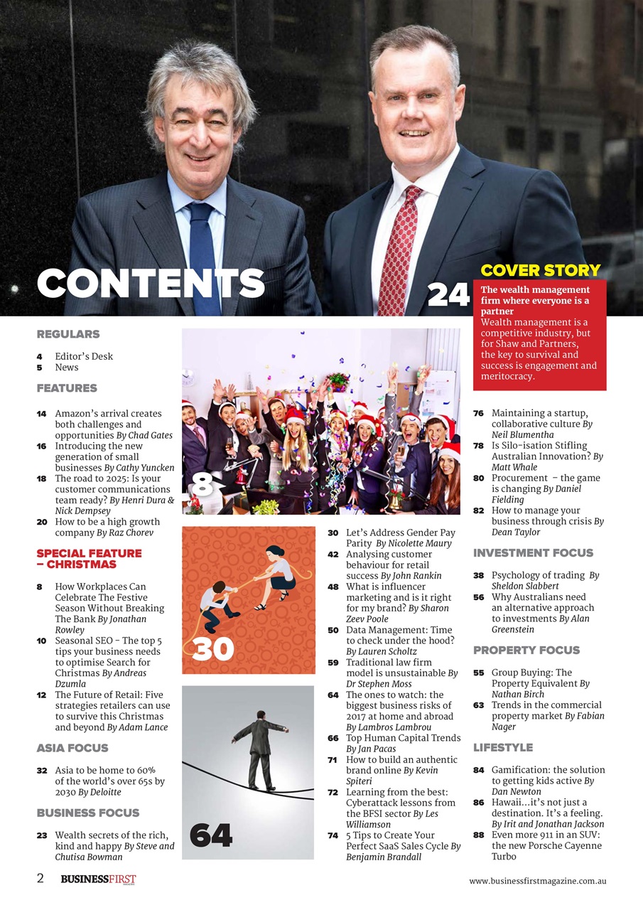 Business First Magazine Preview Pages