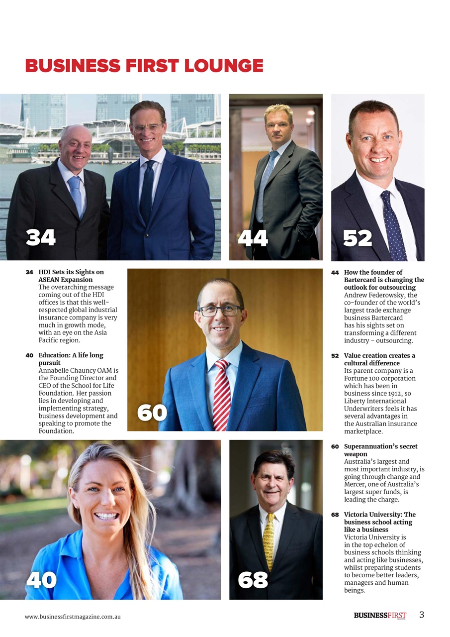 Business First Magazine Preview Pages
