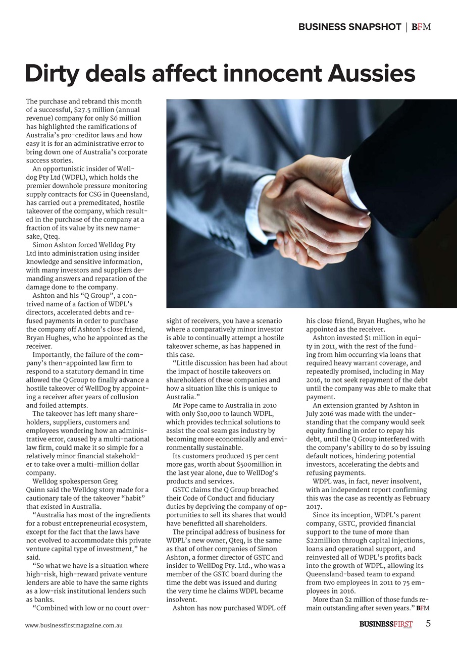 Business First Magazine Preview Pages