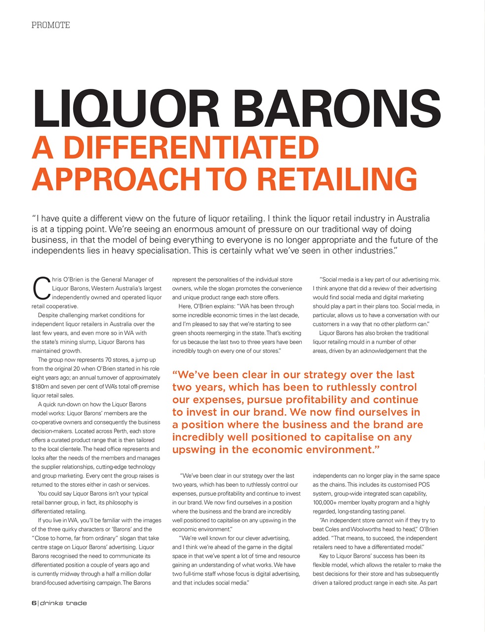 Drinks Trade Preview Pages