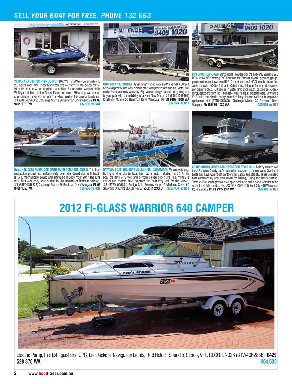 Boat Trader Australia Preview Pages