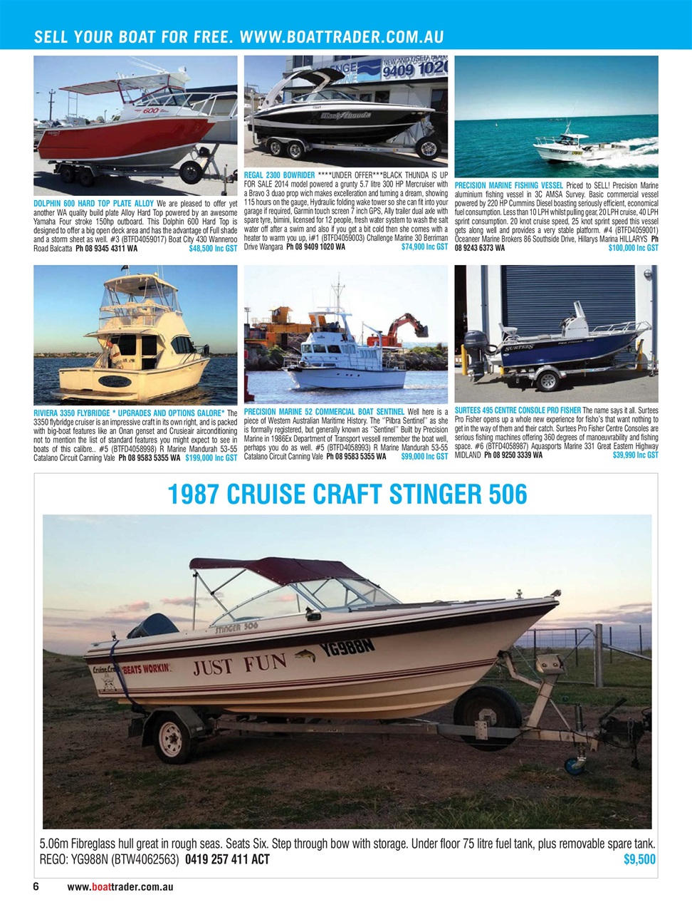 Boat Trader Australia Preview Pages