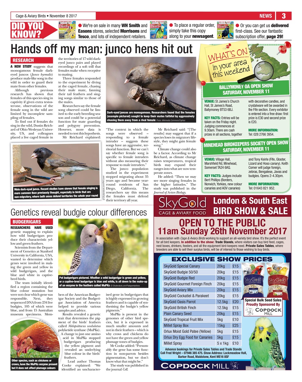 Cage & Aviary Birds Preview Pages