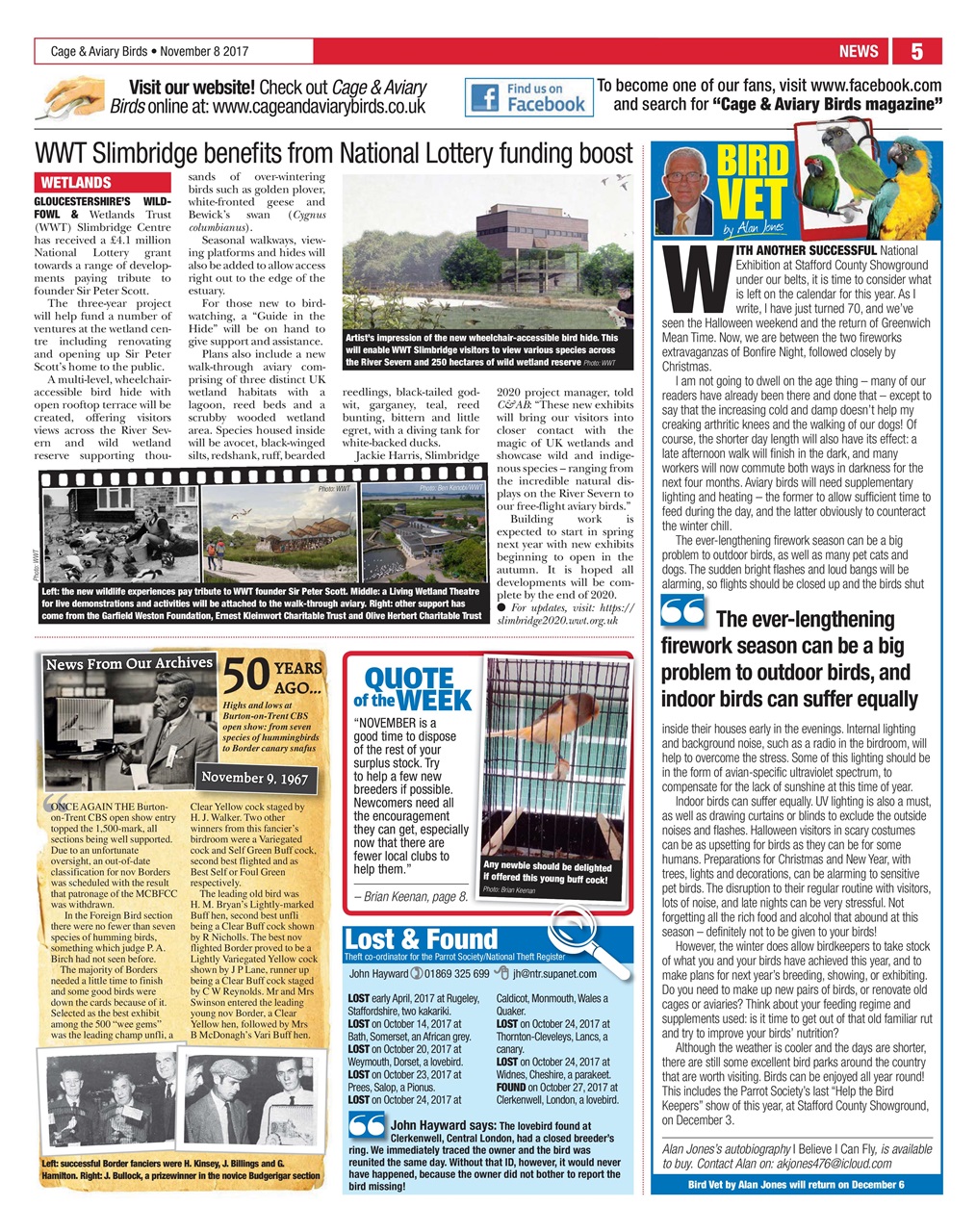 Cage & Aviary Birds Preview Pages