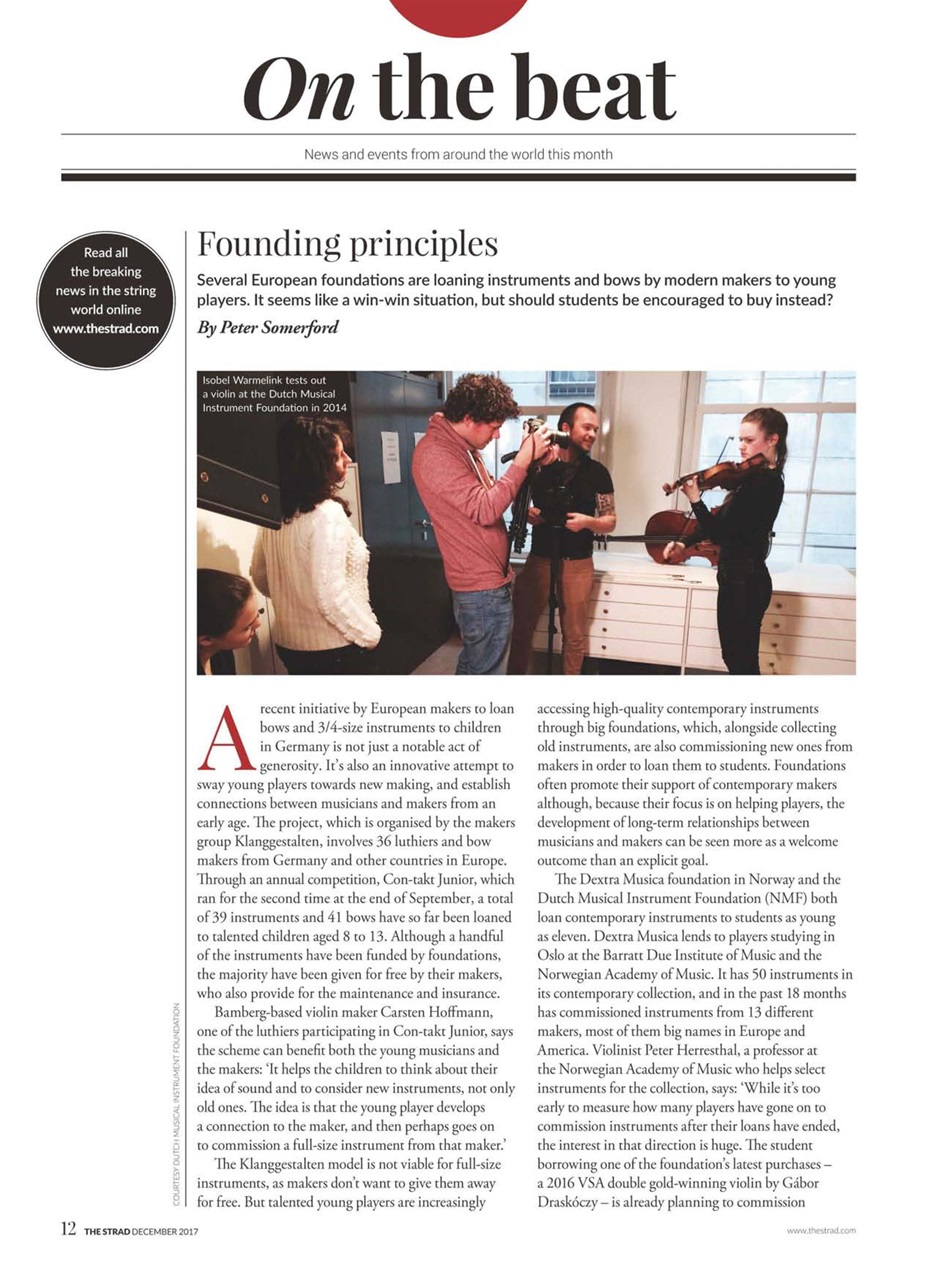 The Strad Preview Pages