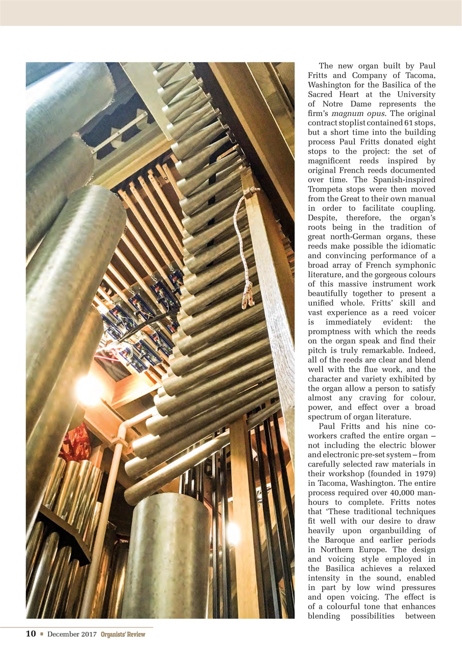 Organists' Review Preview Pages
