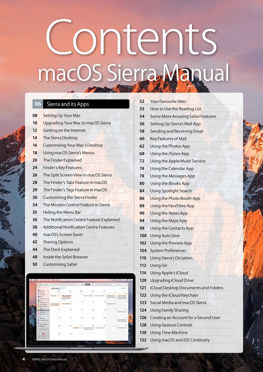 Mac + MacBook User Preview Pages