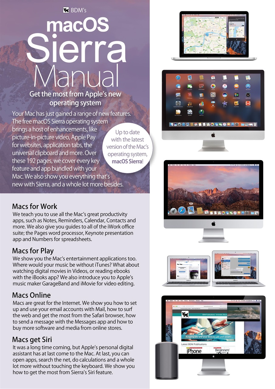 Mac + MacBook User Preview Pages