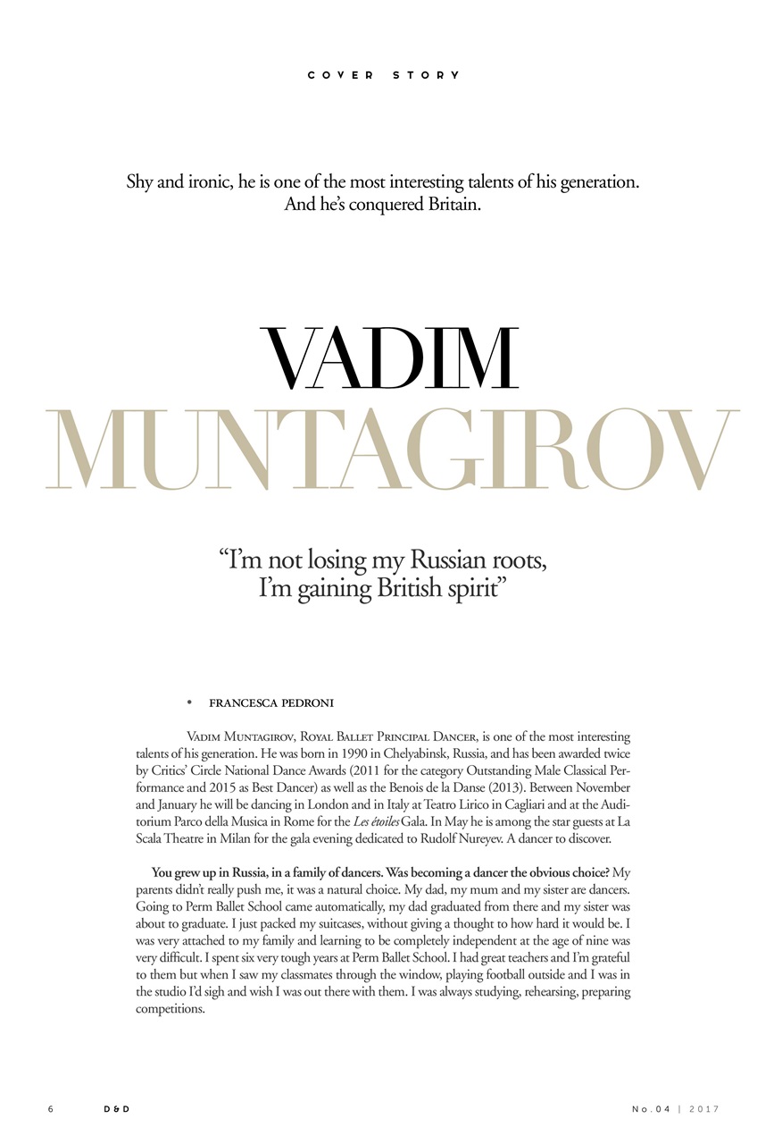 DANZA&DANZA International Preview Pages