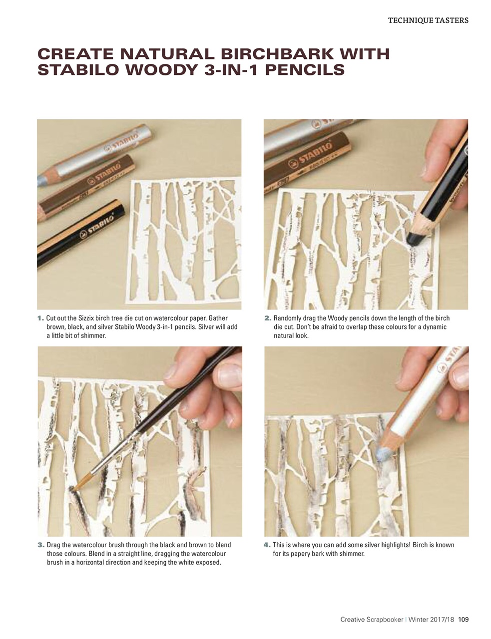 Creative Scrapbooker Preview Pages