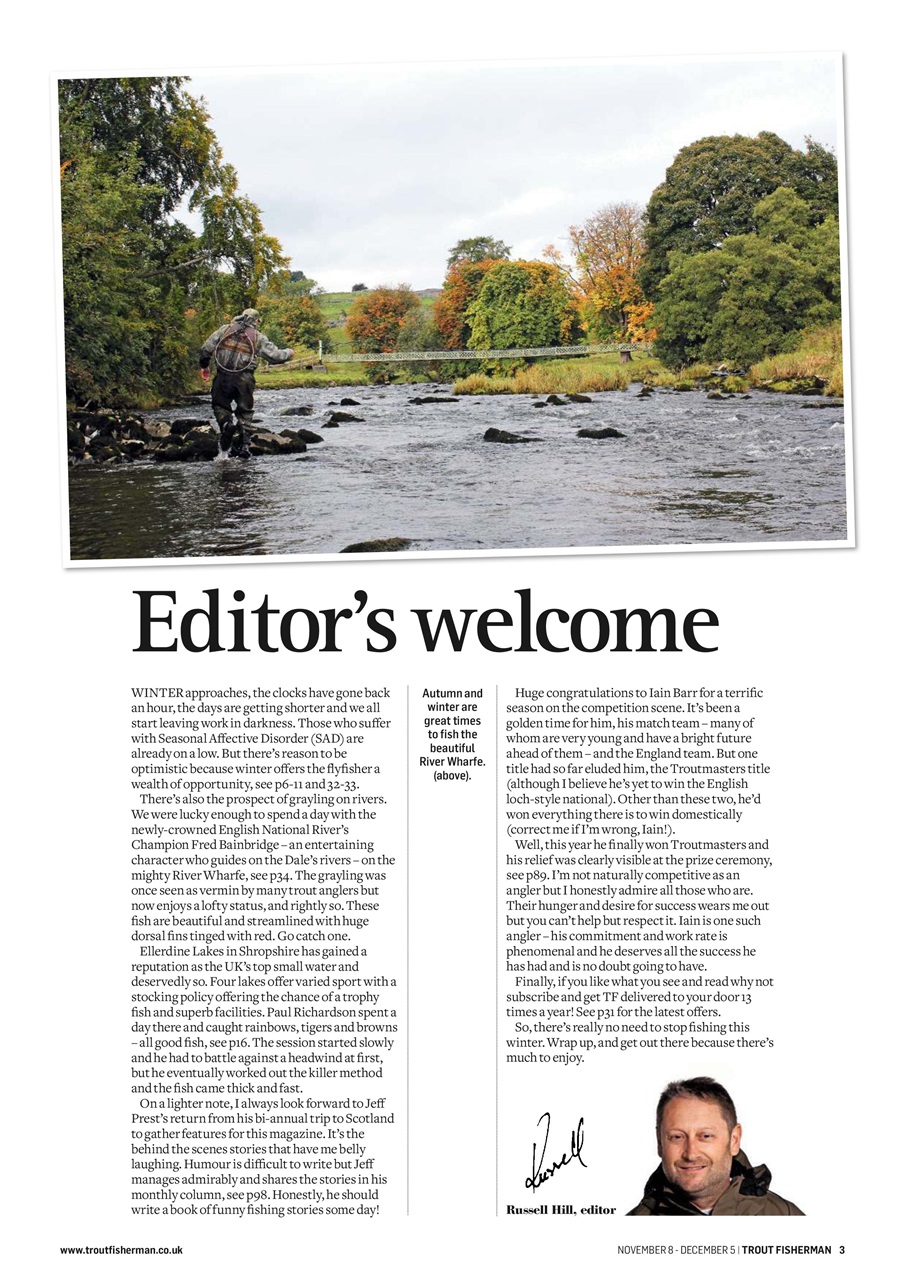 Trout Fisherman Preview Pages