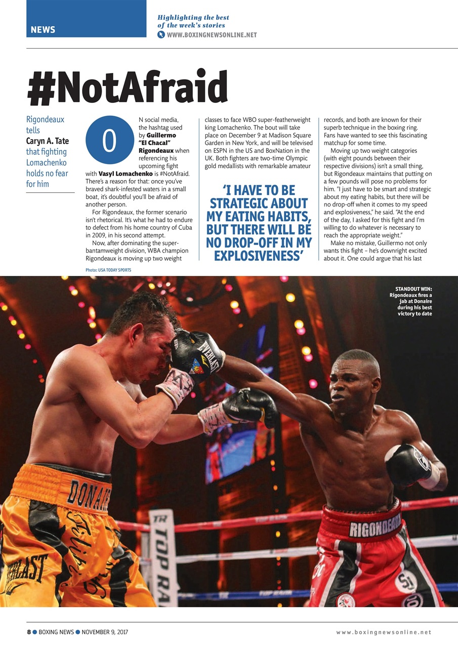 Boxing News Preview Pages