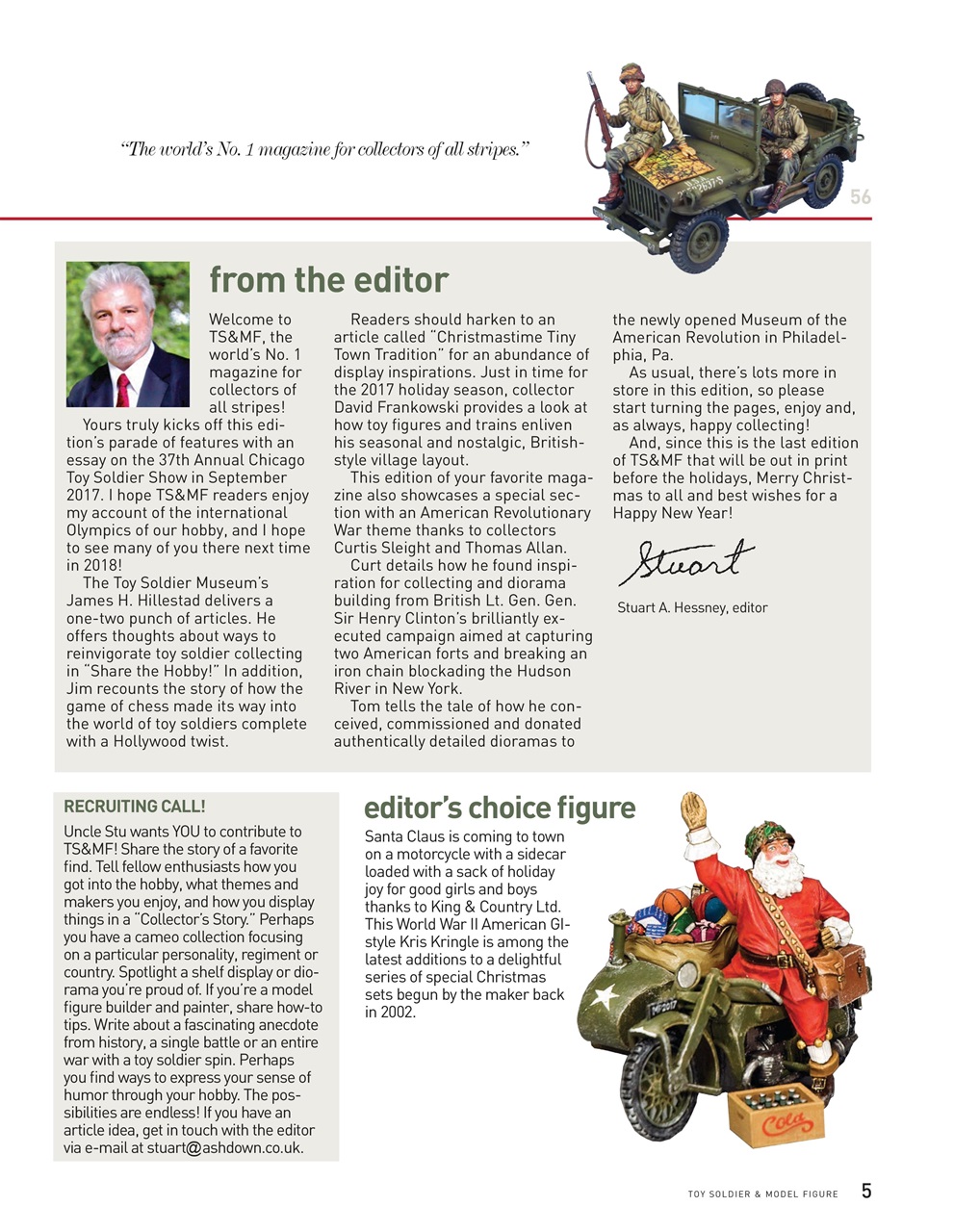 Toy Soldier & Model Figure Preview Pages