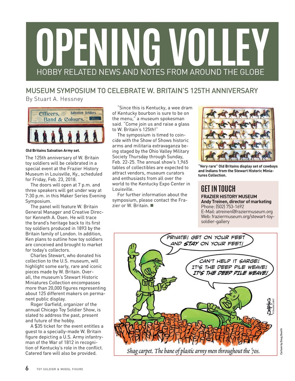 Toy Soldier & Model Figure Preview Pages