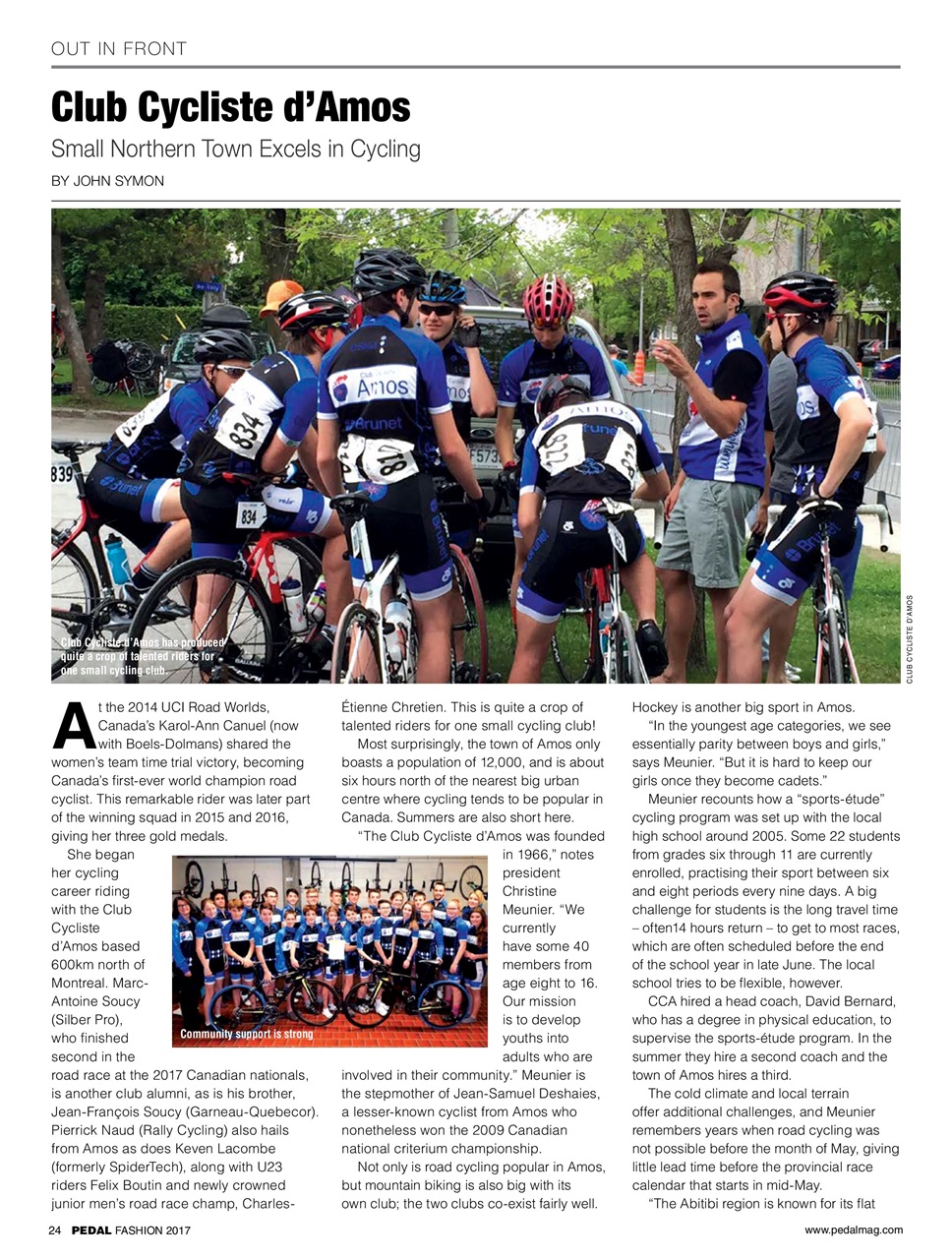 Pedal Magazine Preview Pages