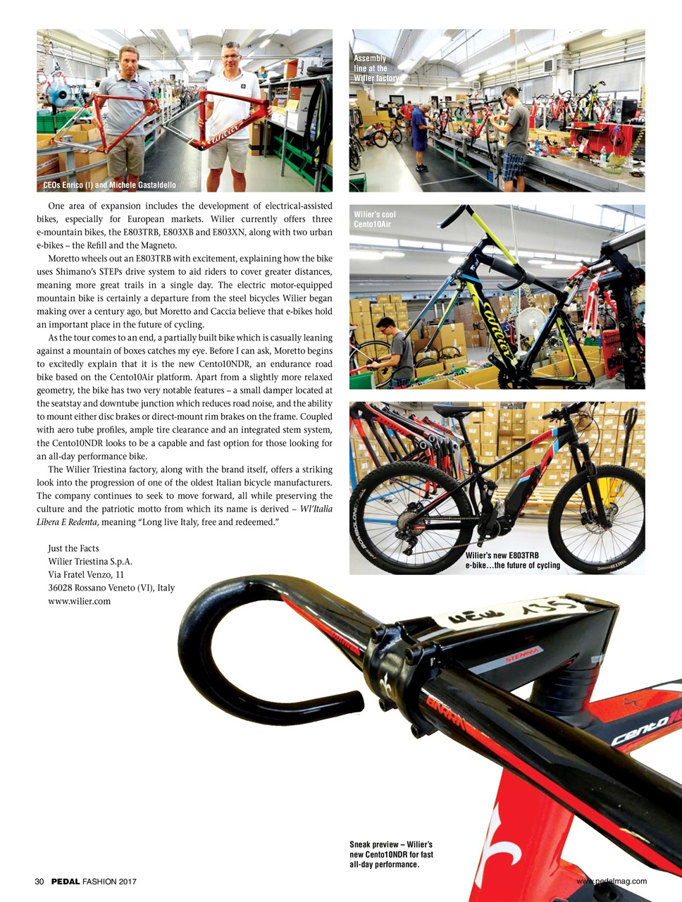 Pedal Magazine Preview Pages